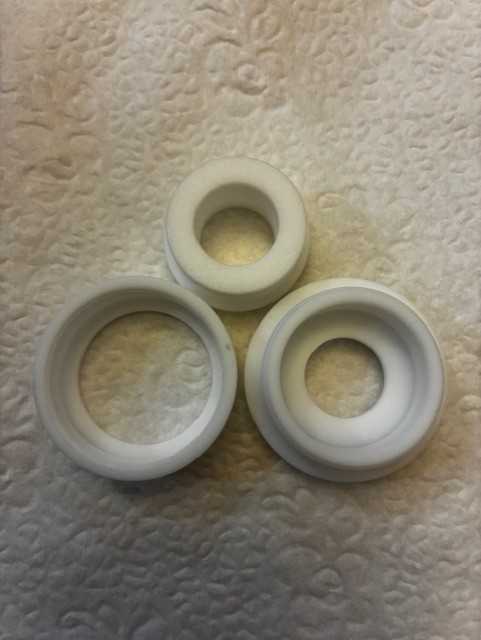 Teledyne Hanson Phoenix diffusion, Threaded cell cap kits, PTFE, Medium size