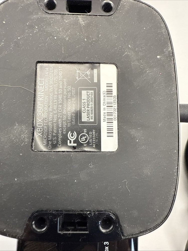 Official Microsoft Kinect Sensor Bar for Xbox 360 1414, Untested