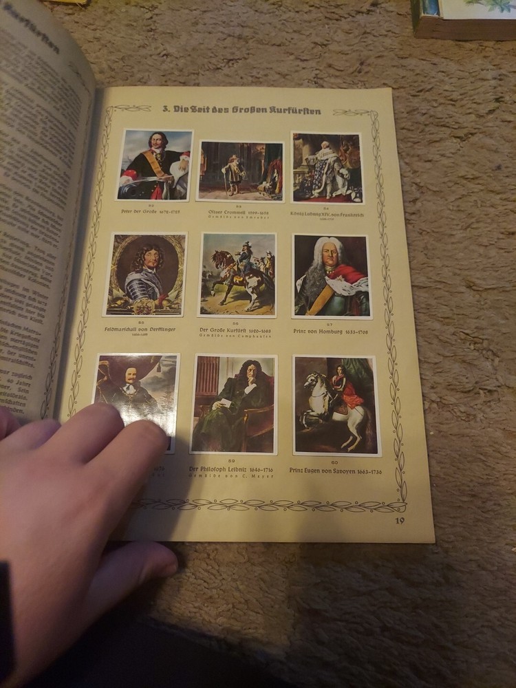 Ww1 German Card Book Completed