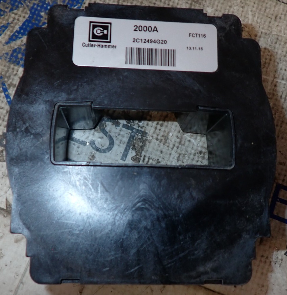 Cutler Hammer 2C12494G20 FCT116 2000 Amp Current Sensor