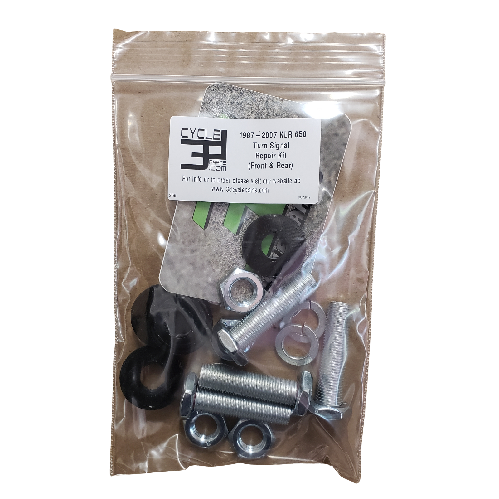 1987-2007 KLR 650 Turn Signal Repair Kit - Fix broken & sagging blinkers!