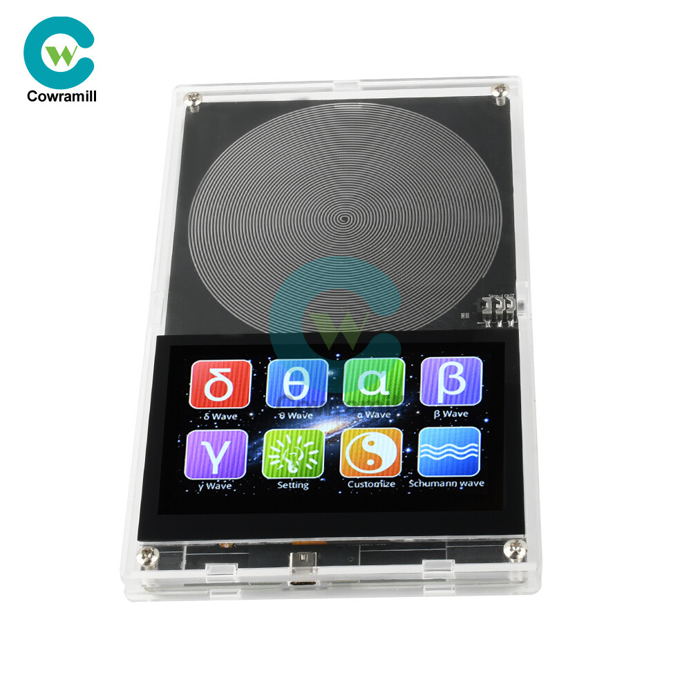 Schumann Wave Generator 0.01-99999Hz Adjustable Frequency with Touch Screen+Case