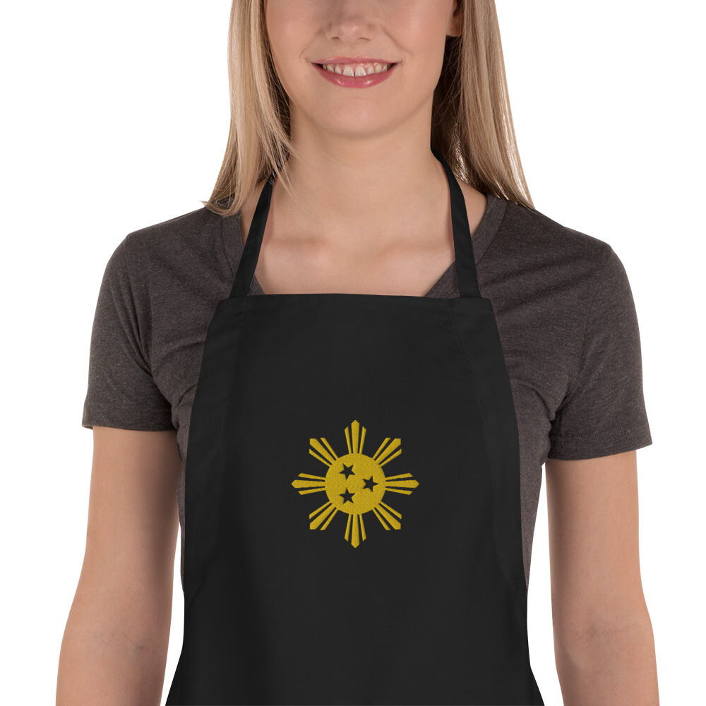 mabuhay63, Embroidered Apron, Made In USA +