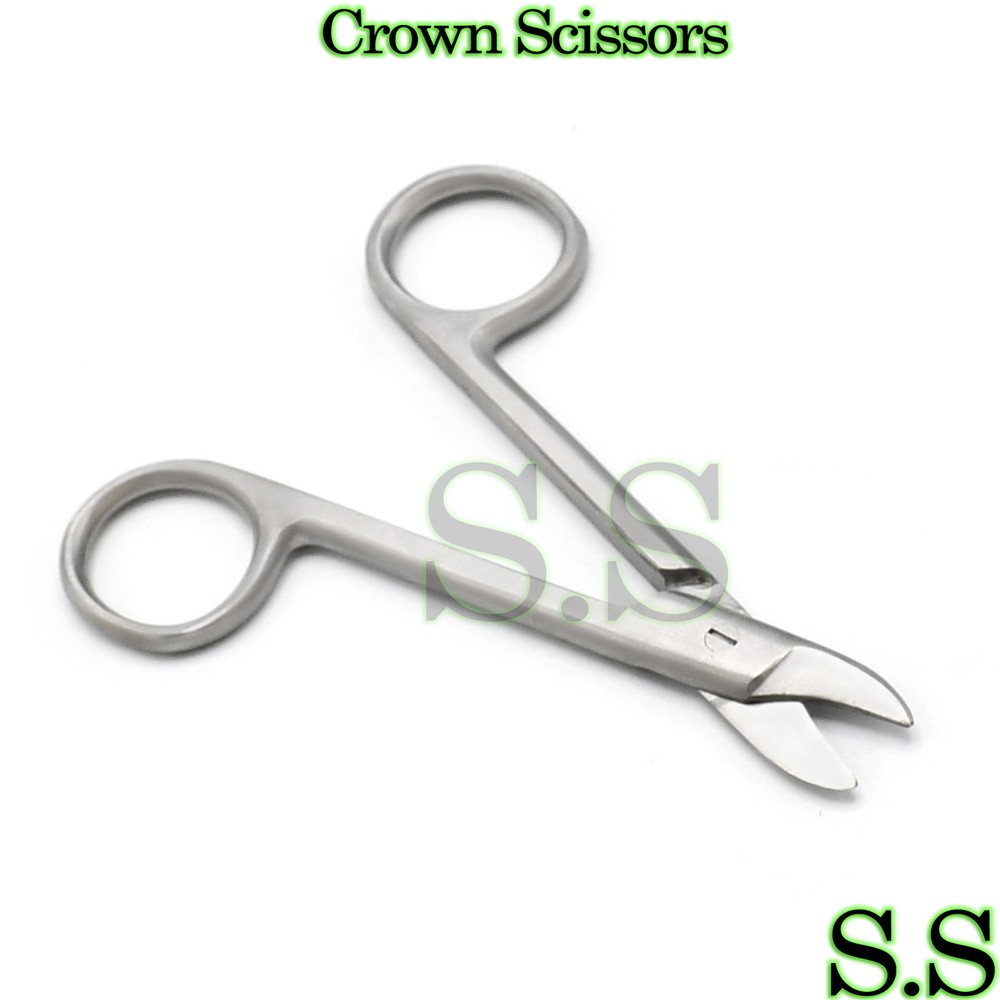 CROWN Beebee Scissors Dental Surgical Instruments 4.5St