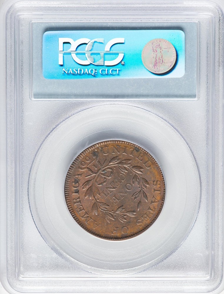 1798 DRAPED BUST 1C PCGS MS 65 RB