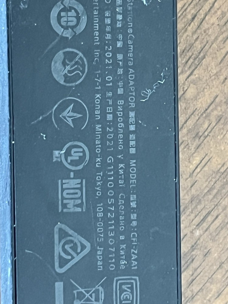 Sony PlayStation Camera CUH-ZEY2 PS4 VR Camera , Tested