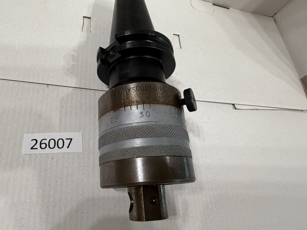Erickson Tool No. 50 Tenthset Boring Head W/Command C4H4-1018 - #26007