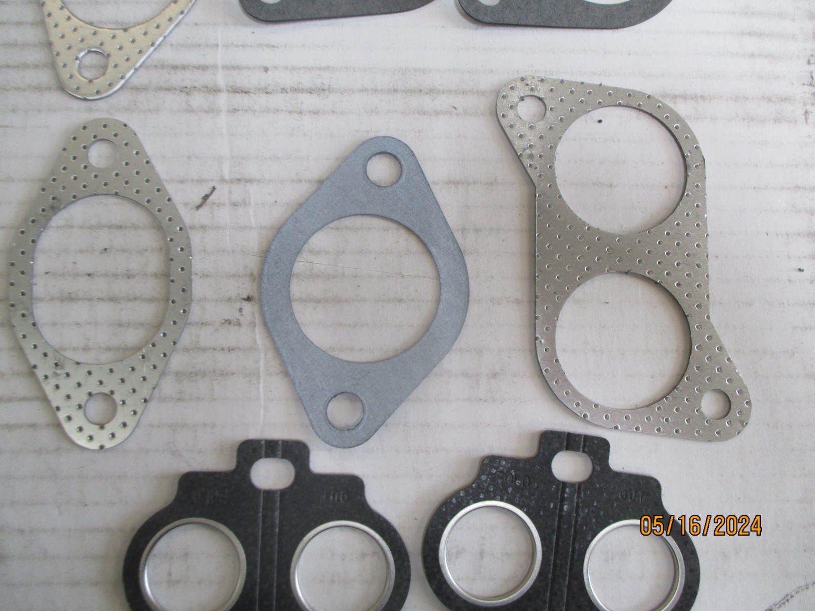 JOHN DEERE 3010/3020 GAS INTAKE/EXHAUST MANIFOLD GASKET SET NEW AFTERMARKET