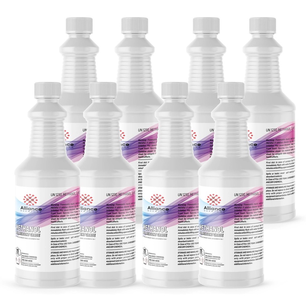 Methanol ACS Reagent Grade - 8 Quarts