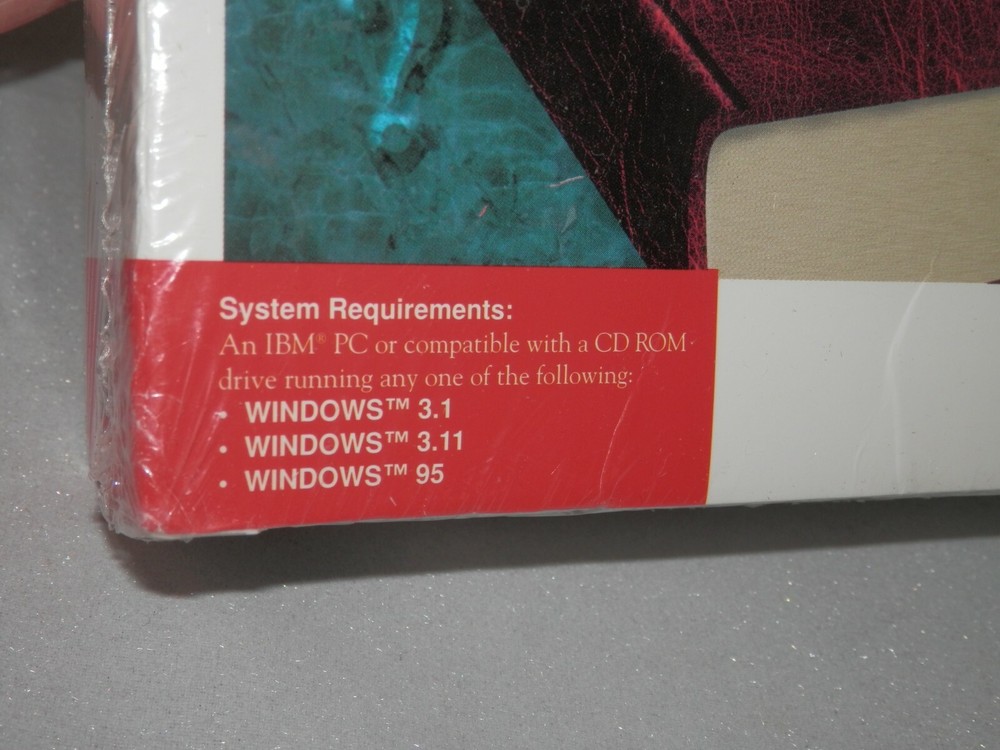 Multimedia High School Grammar (PC 1995 Pro One 2 Disc) Vintage Windows Software