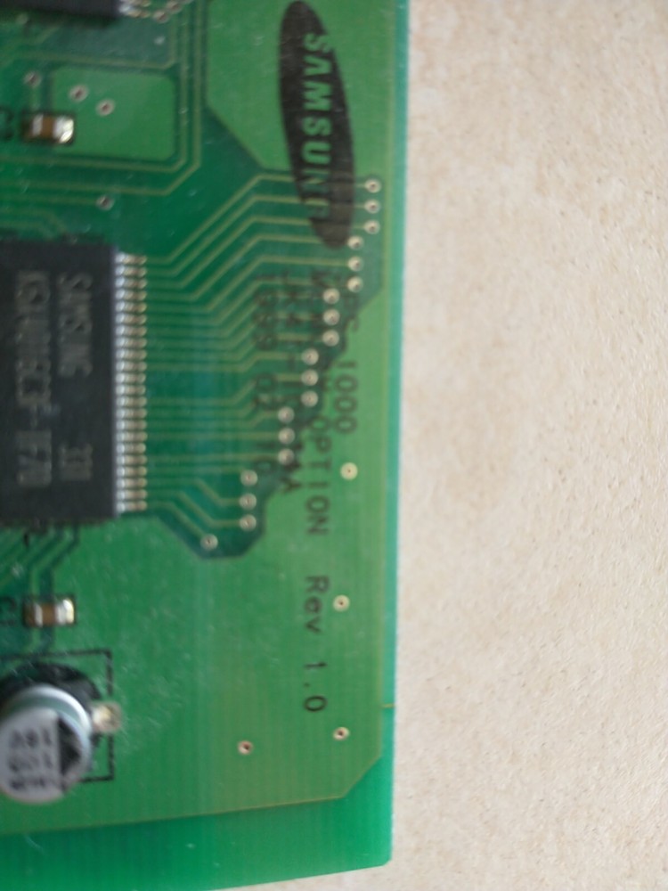 Samsung SPS-1000 Memory expansion board (2mbytes)