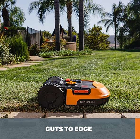 WR155 Worx 20V LANDROID L 1/2-Acre Cordless Robotic Mower - 5.0Ah Battery - OB