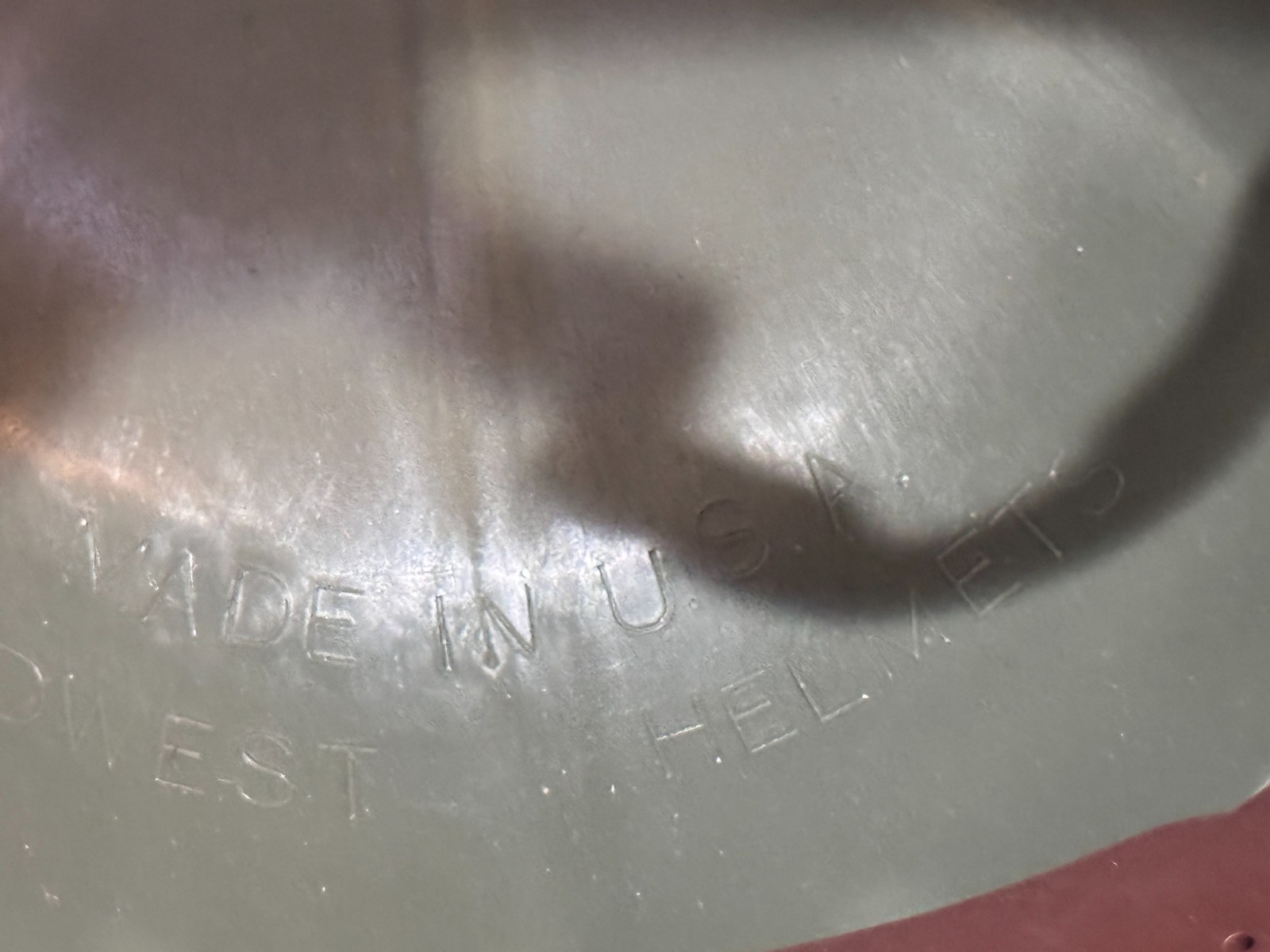 Vtg Mail Carrier Pith Helmet Safari Style Plastic Adjustable Hat Made USA