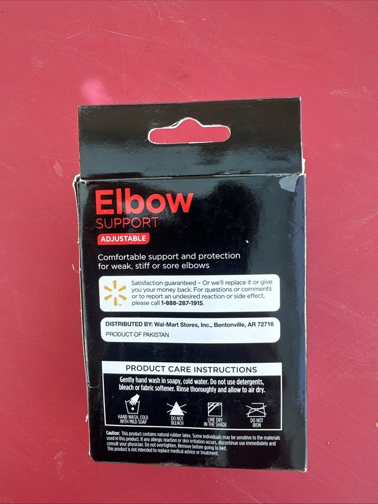 Equate ELBOW SUPPORT OS NEW Adjustable FITS LEFT OR RIGHT