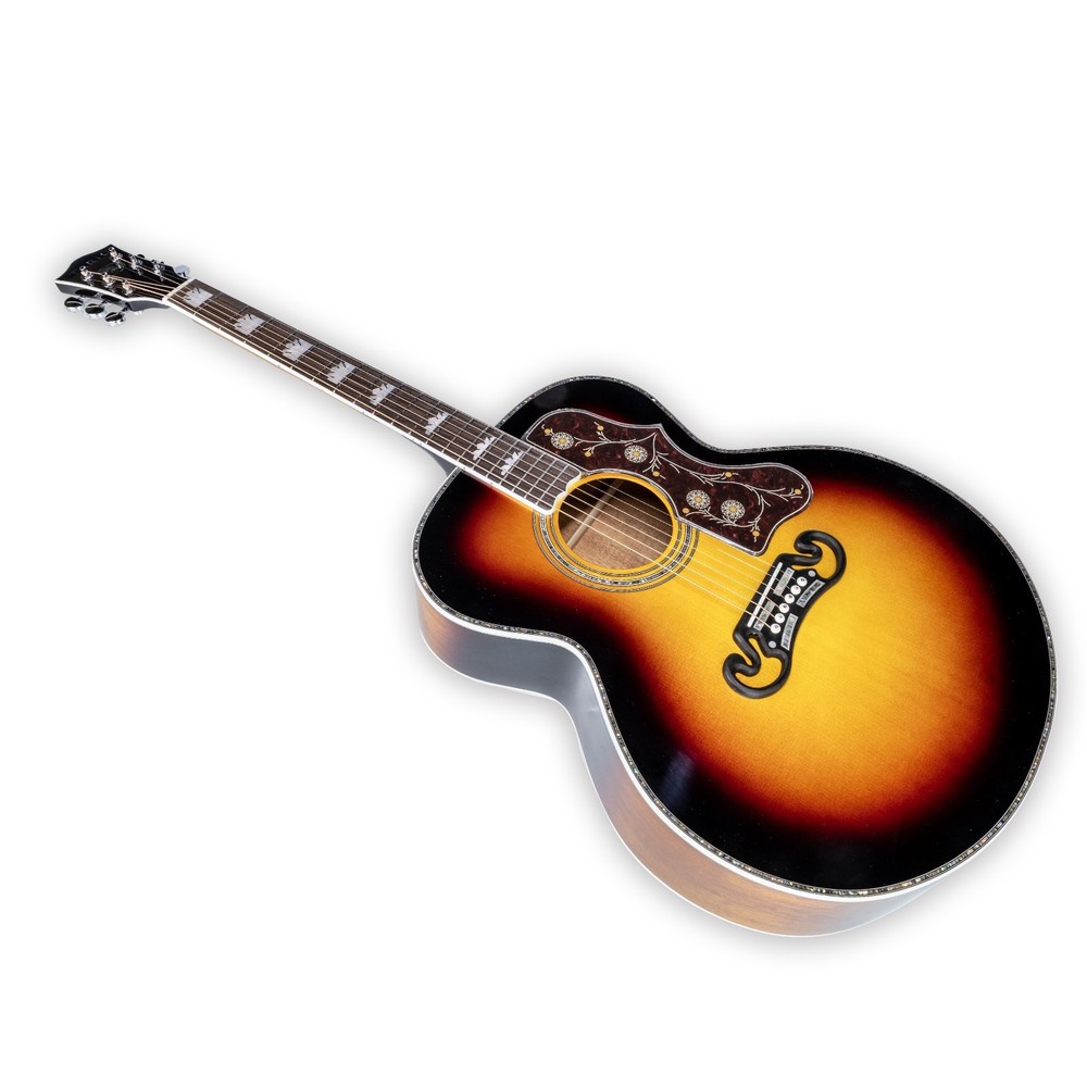 All Solid Wood Jumbo Acoustic Guitar 42", Solid Spruce Top & Solid Mahogany Back