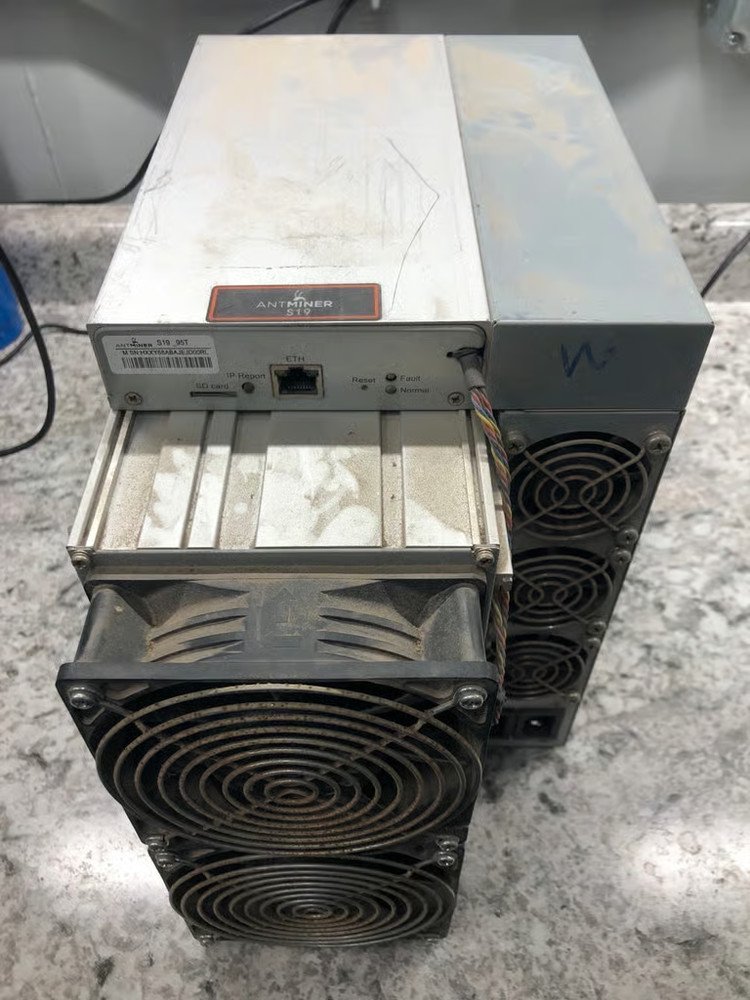 Bitmain Antminer S19 95Th/s Bitcoin Miner