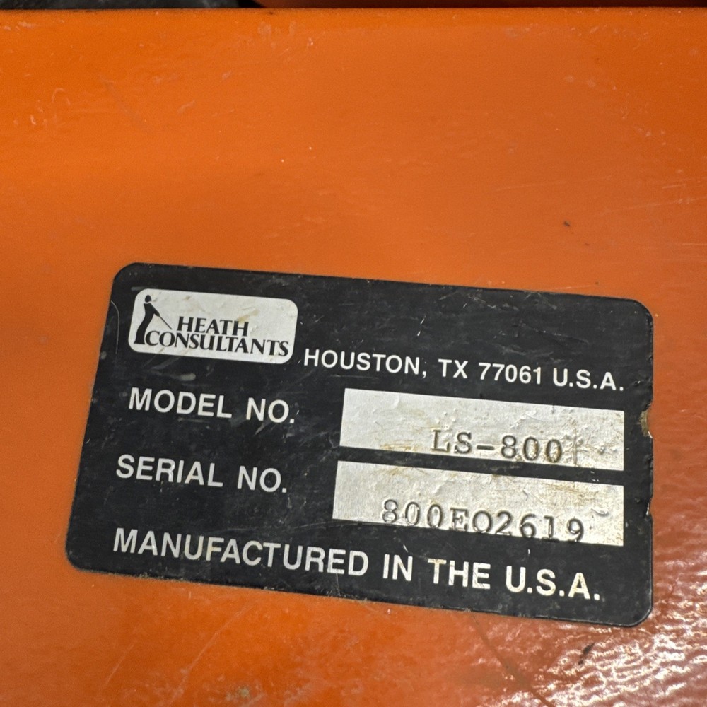 HeathTech LS-800 Cable Line Pipe Locating System .AS IS