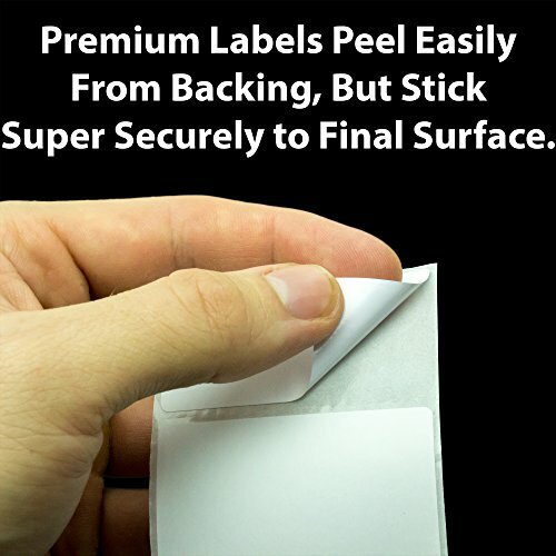 Thermal Labels for Zebra Barcode Printer 2.25x1.25 Perforated Rolls by Eucatus