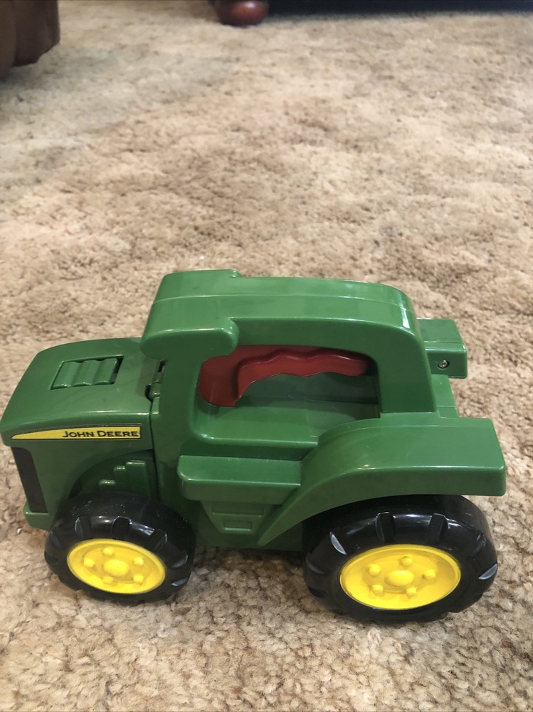 John Deere Learning Curve Kids Tractor Flashlight Night Light w/ Engine Sound