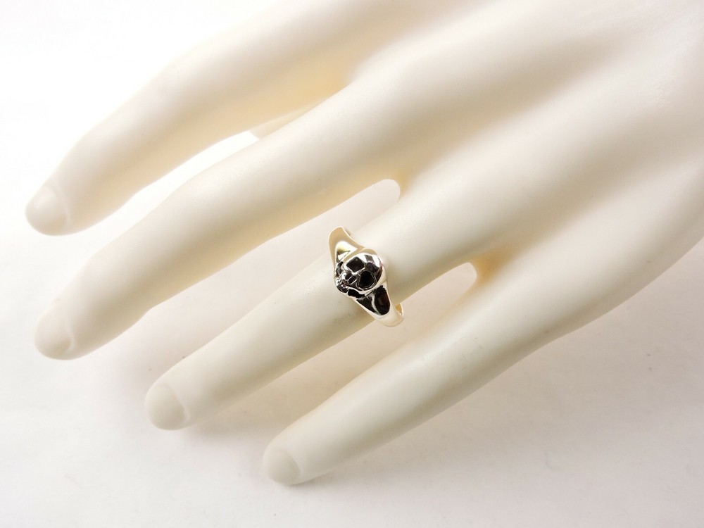 Sterling Silver Skull Ring - Free Gift Packaging