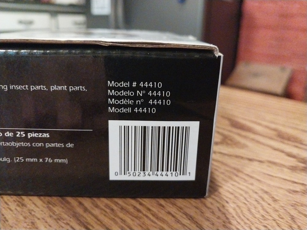 Celestron No.44410 Prepared Microscope Slides (25-Piece Set) New