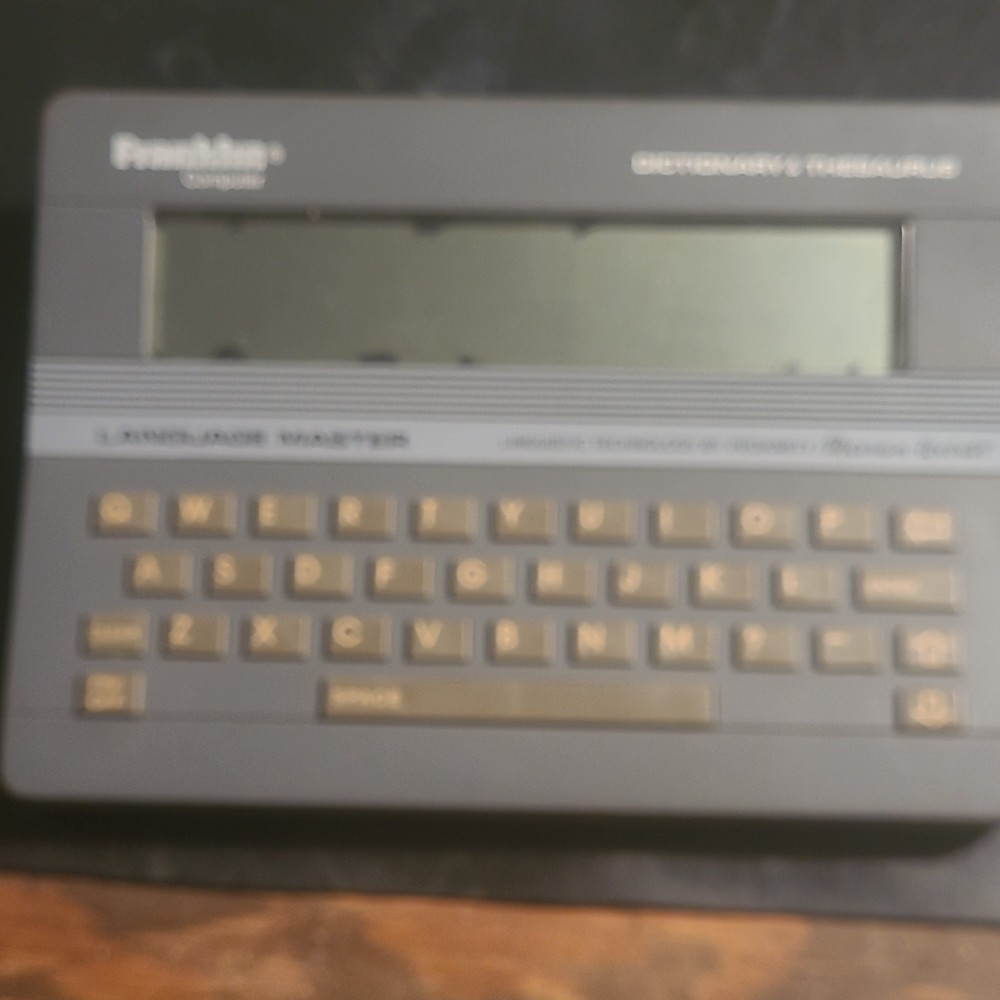 Franklin Language Master LM-2000 Dictionary Translator English Spanish