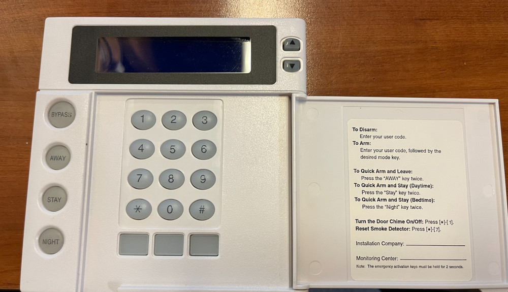 Interlogix GE Security NX-1248E LCD Keypad *USED*