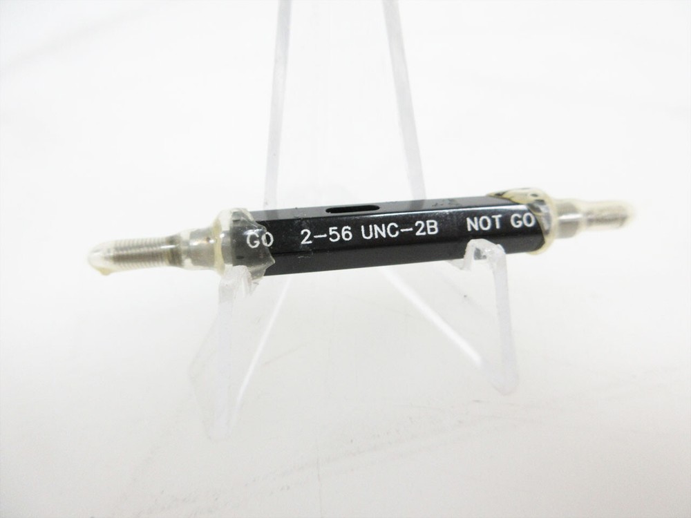 SPI 75888933 PLUG THREAD GAGE: #2-56 THREAD, 2B CLASS, DOUBLE END, GO & NO GO
