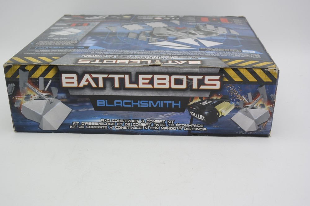 TECH 4 KIDS BATTLEBOTS R/C CONSTRUCT & COMBAT KIT Blacksmith REMOTE CONTROL NEW