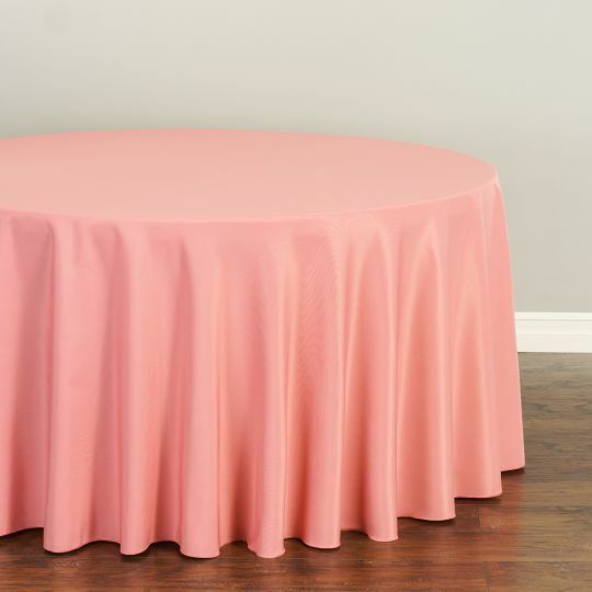 1 or 10 pcs LinenTablecloth 108 in. Round Polyester Tablecloths, 30 Colors!