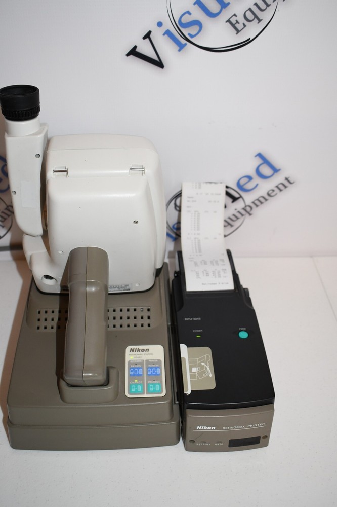 Retinomax 2 plus K Autorefractor keratometer with printer and hard case
