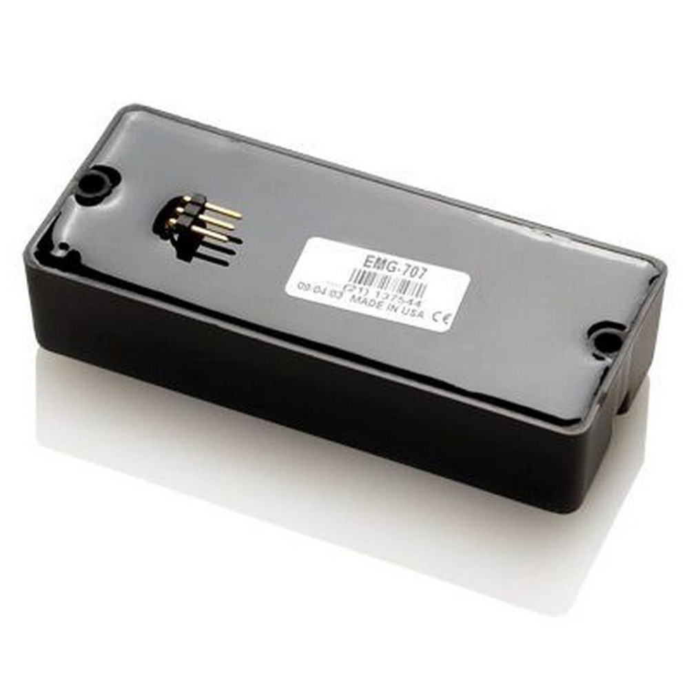 EMG 707 7-String Soapbar Guitar Pickup, Black