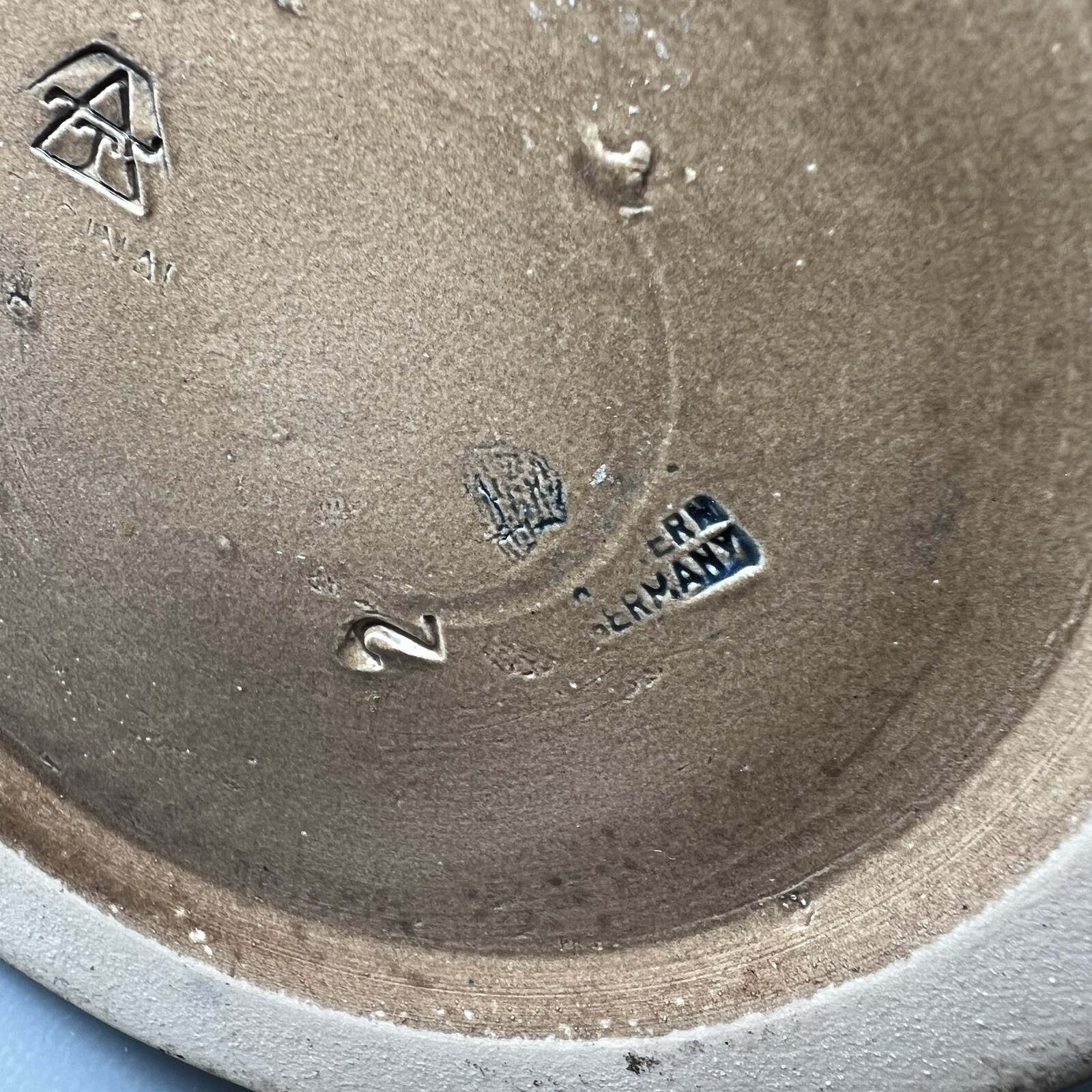 Western Germany Ceramic STAG ELK Beer STEIN MUG Hunter Dogs Black Forest German