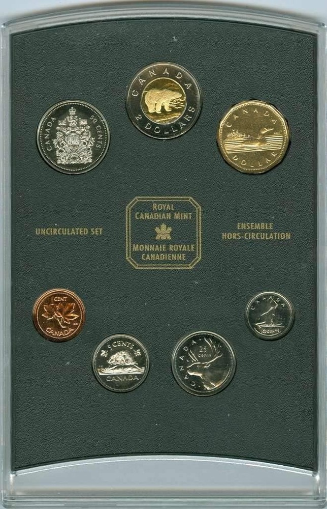 2002 Canada - Specimen Set - OH! Canada! - 7 Coin Set.