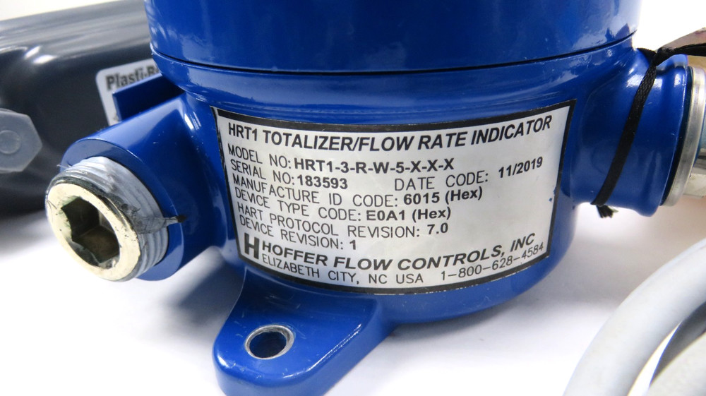 Hoffer Flow Control HRT1-3-R-W-5 Flow Rate Indicator