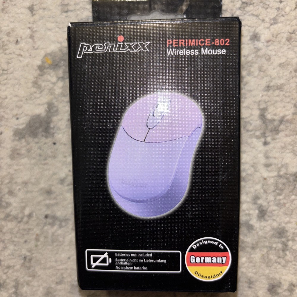 Perixx PERIMICE-802 Wireless Bluetooth Mouse 3 button Easy to carry Power saving
