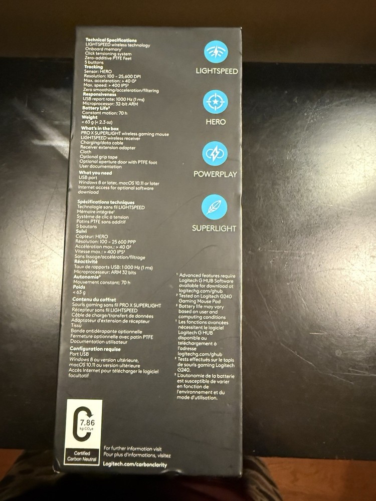 Logitech Pro X 60 Keyboard And Logitech Pro 60 Mouse