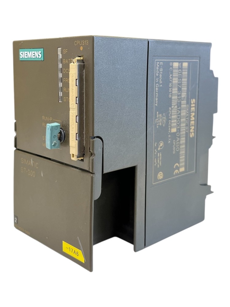 Siemens SIMATIC S7-300 CPU 313 6ES7313-1AD03-0AB0 Central Base Module