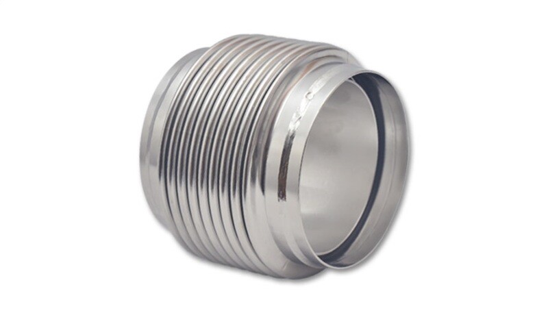 Vibrant Fits 68944 SS Bellow ASSembly With Solid Liner 4in Inlet/Outlet