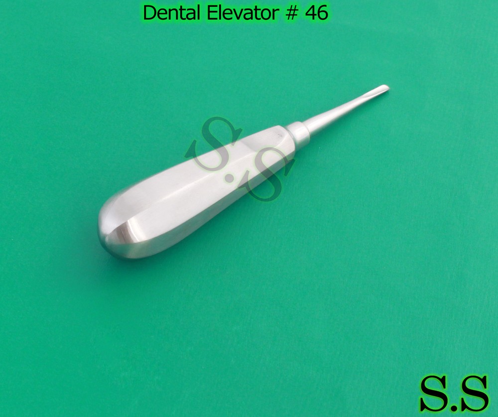 3 Pcs Dental Elevator # 46 Surgical Veterinary Instruments