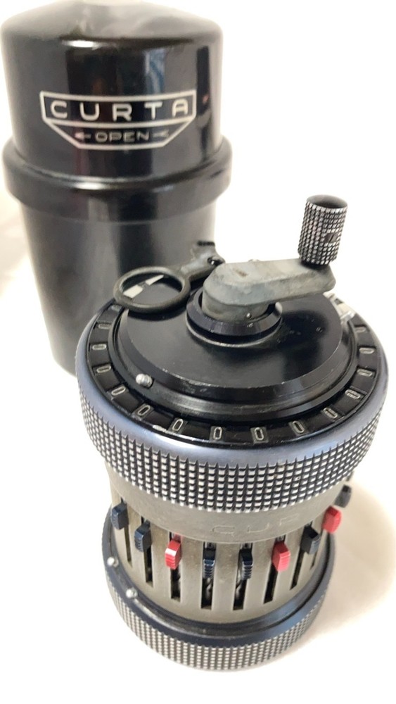 Curta TypeⅡ Type2 Mechanical calculator 【From Japan】【1dayshipping】