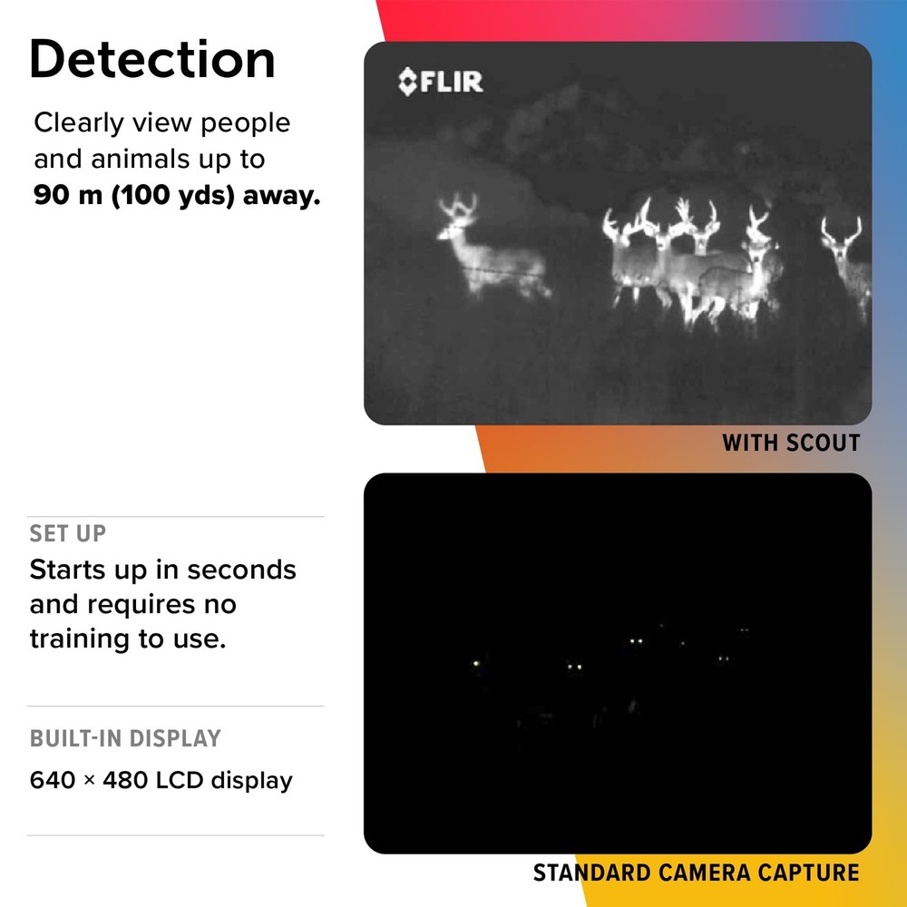 Scout TK Compact Thermal Imaging Monocular for Wildlife Viewing