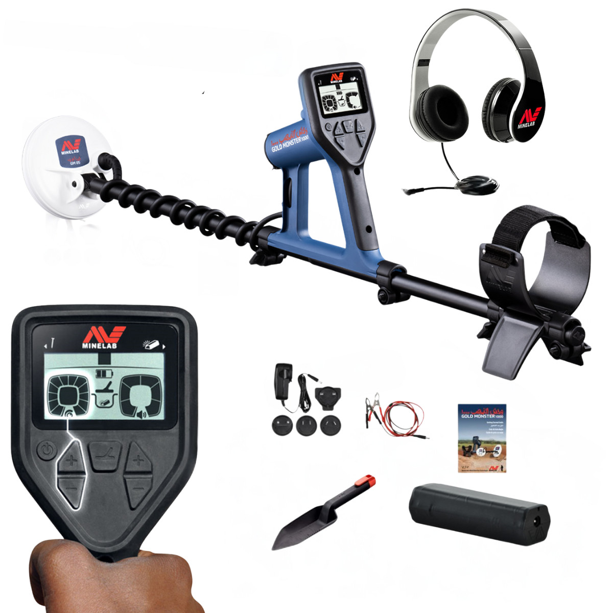 Minelab Gold Monster 1000 Prospecting Metal Detector with 5" Coil