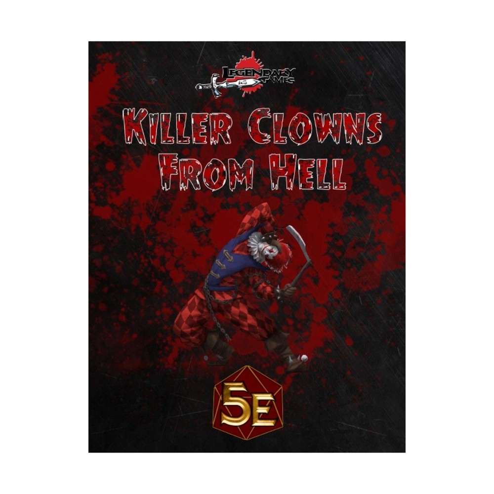 Legendary D&D 5e Module Killer Clowns from Hell (5E) New