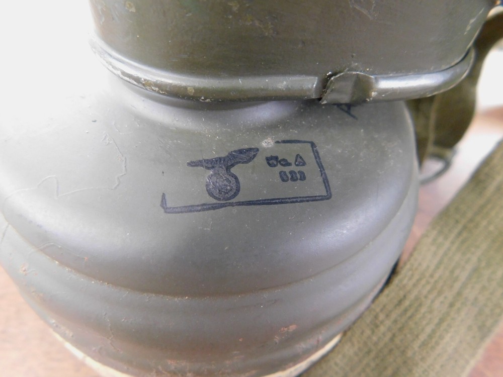 WWII Luftschutz Gas Mask with extras