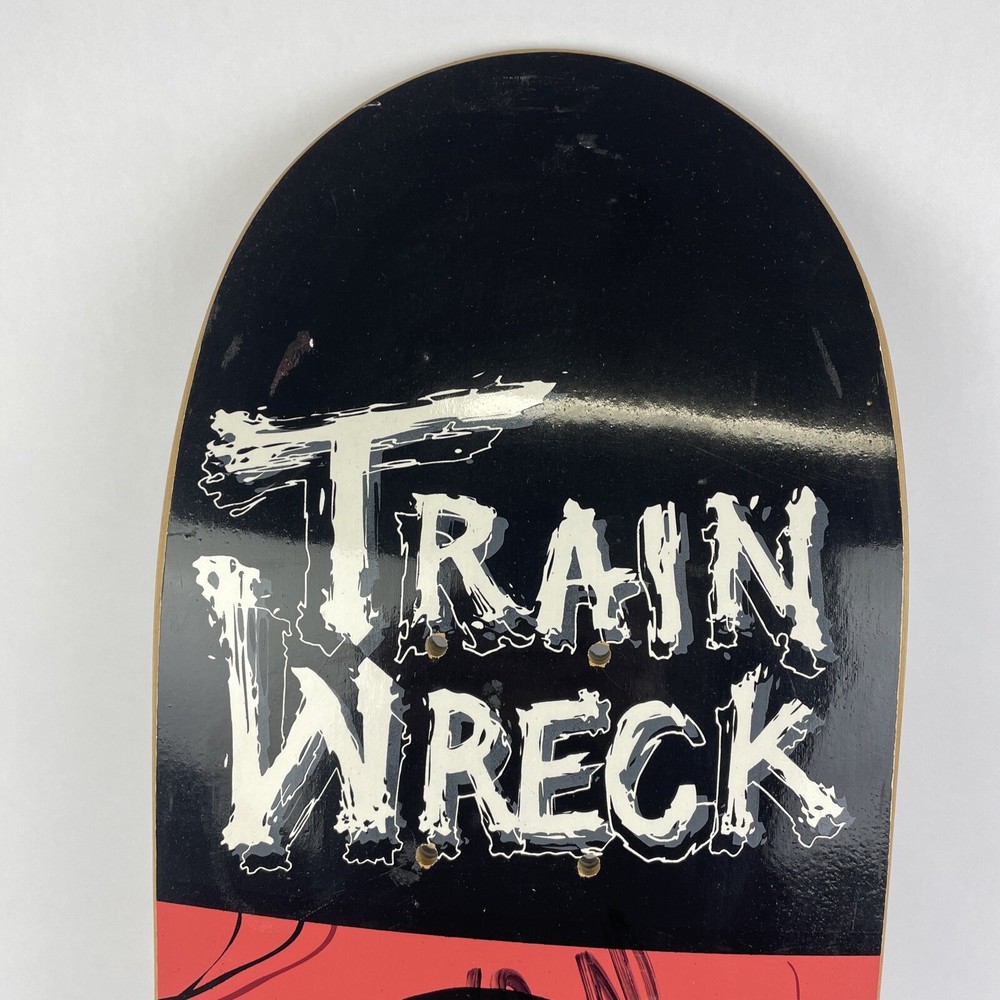 Baker BOOTLEG Skateboards Deck Alex Gall Train Wreck Deck Signed Autographed