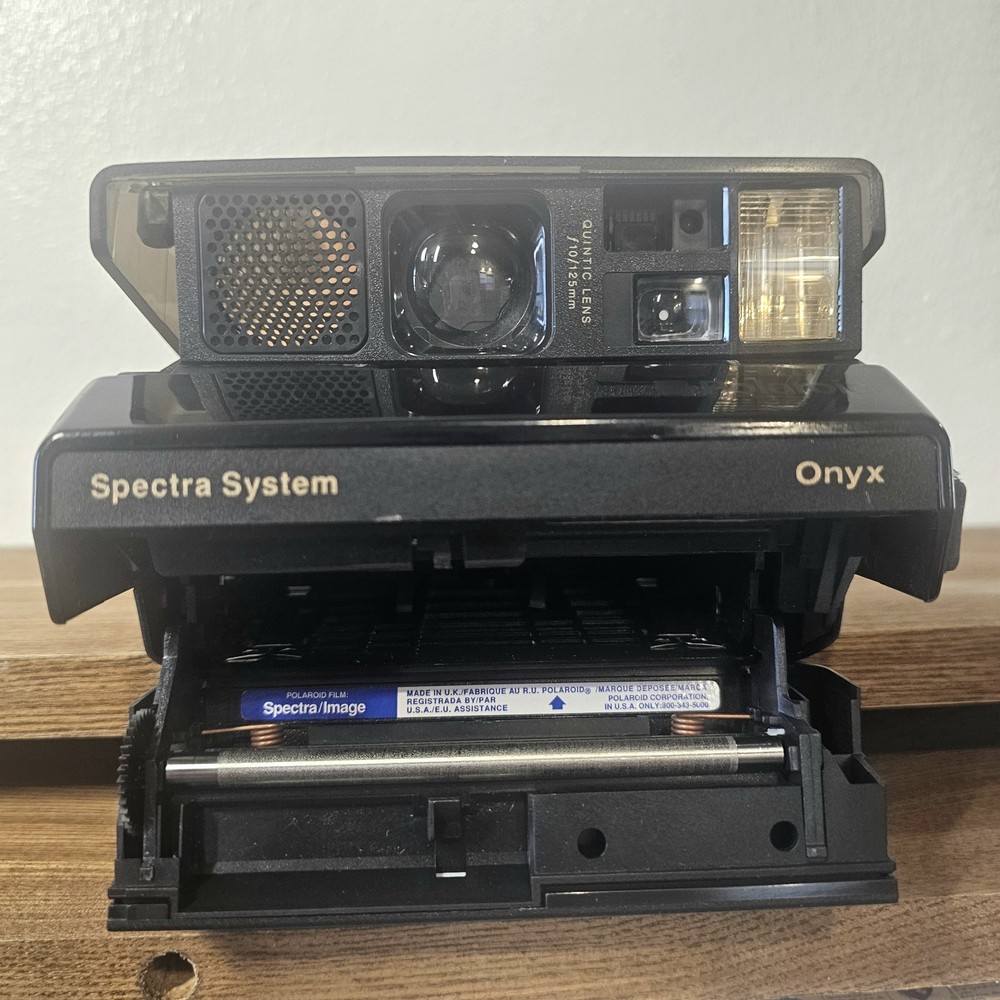 Polaroid Spectra System Onyx Instant Camera Transparent