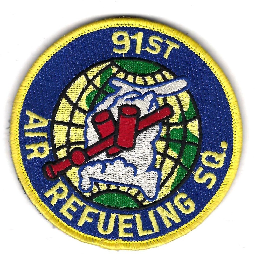 PATCH USAF 91ST AIR REFUELING SQ AREFS MALMSTROM AFB          JT46