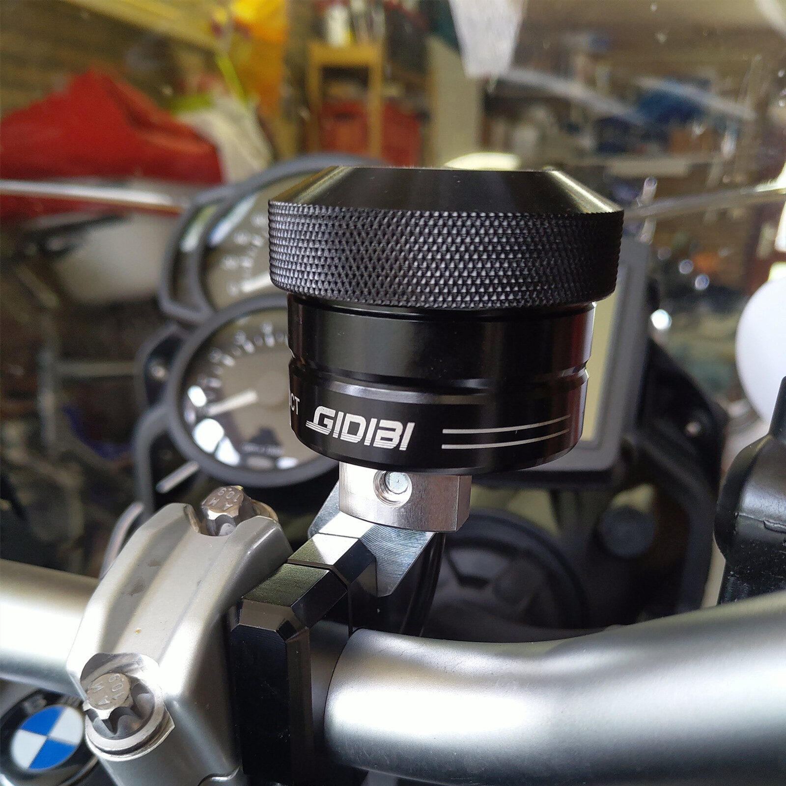 Universal Motorcycle Automatic Lubricating Oiling System Chain Oiler Kit Black