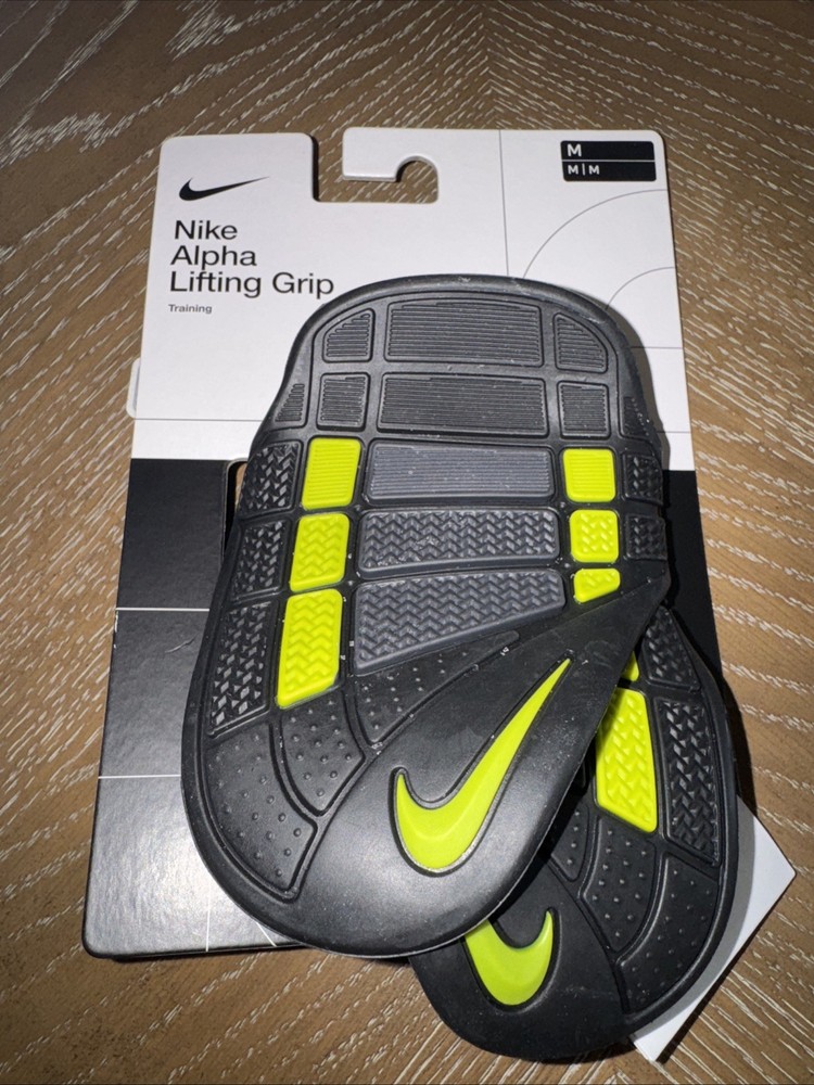 Nike Alpha Grip Lifting & training grips - Med NWT